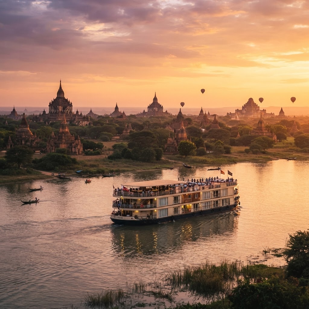 Discover the Magical Irrawaddy River in Myanmar