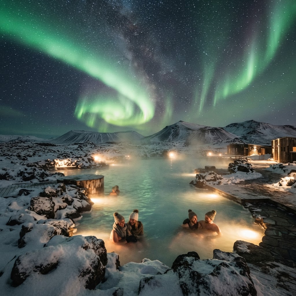 Iceland — Northern Lights & Hot Springs