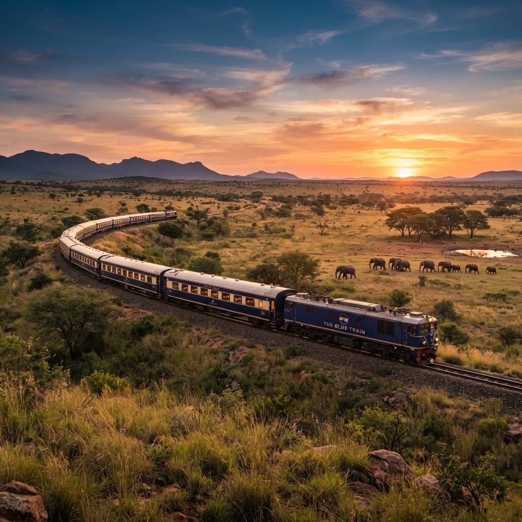 Experience South Africa's Legendary Blue Train