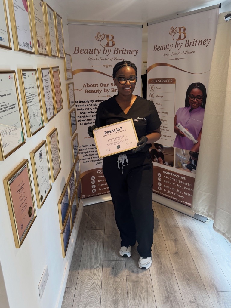 Beauty by Britney Award Recognition