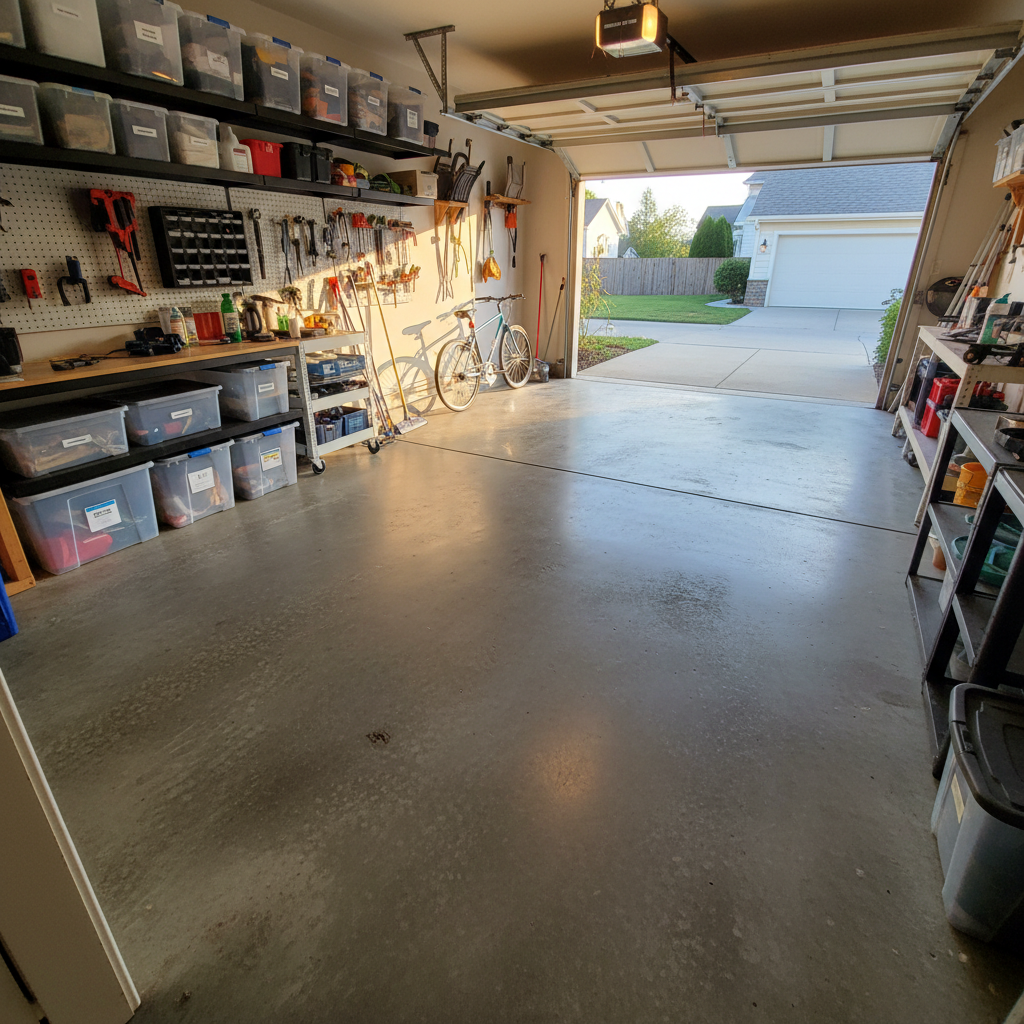 Garage Sweep & Tidy