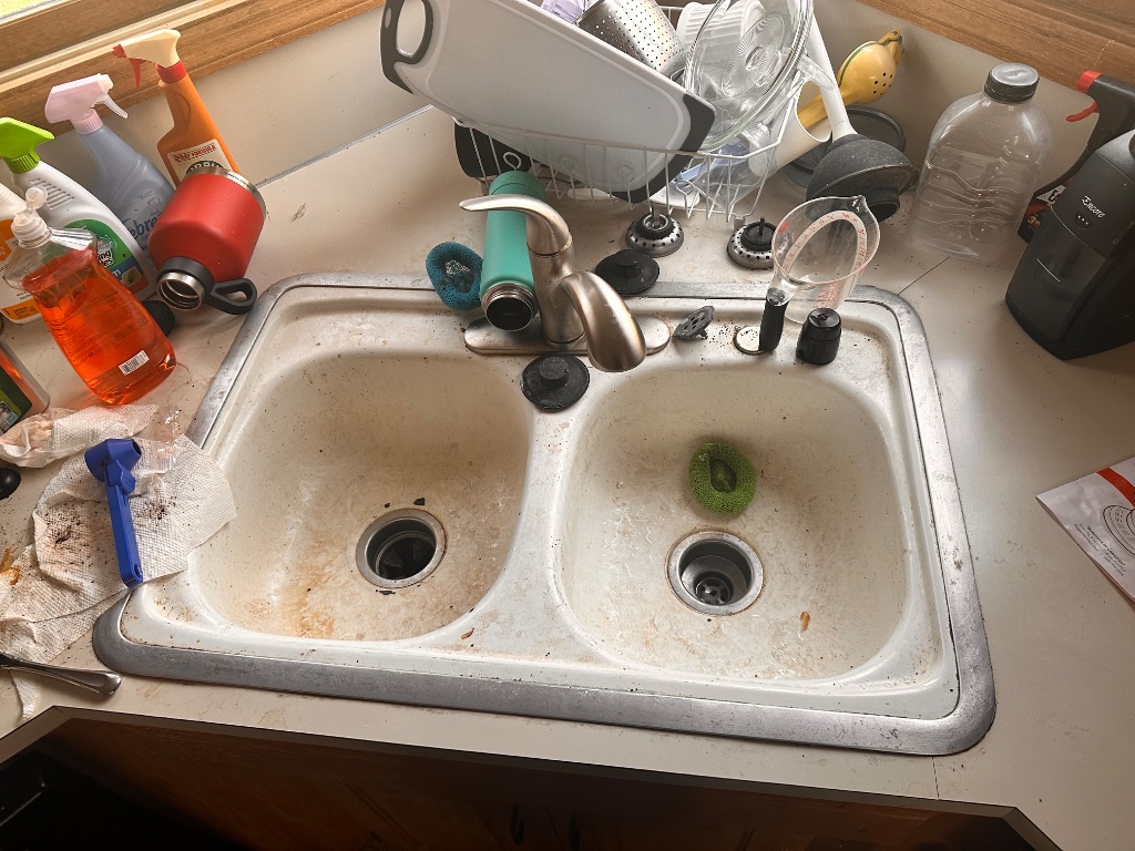 Before - Kitchen Sink