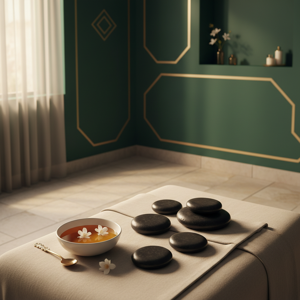 Hot Stone & Reflexology at Aesthetics By FKA — 60 minute Ritual