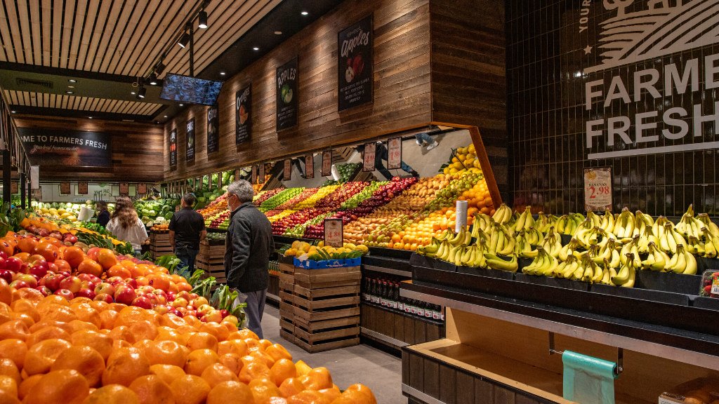 Fresh produce market