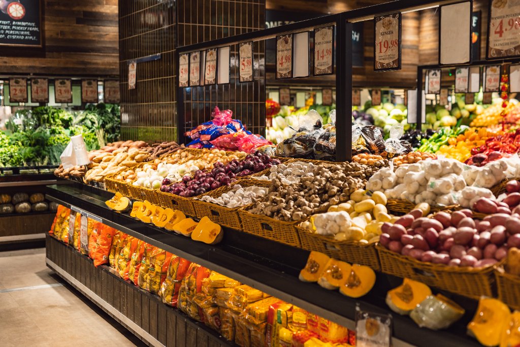Frozen Foods Section