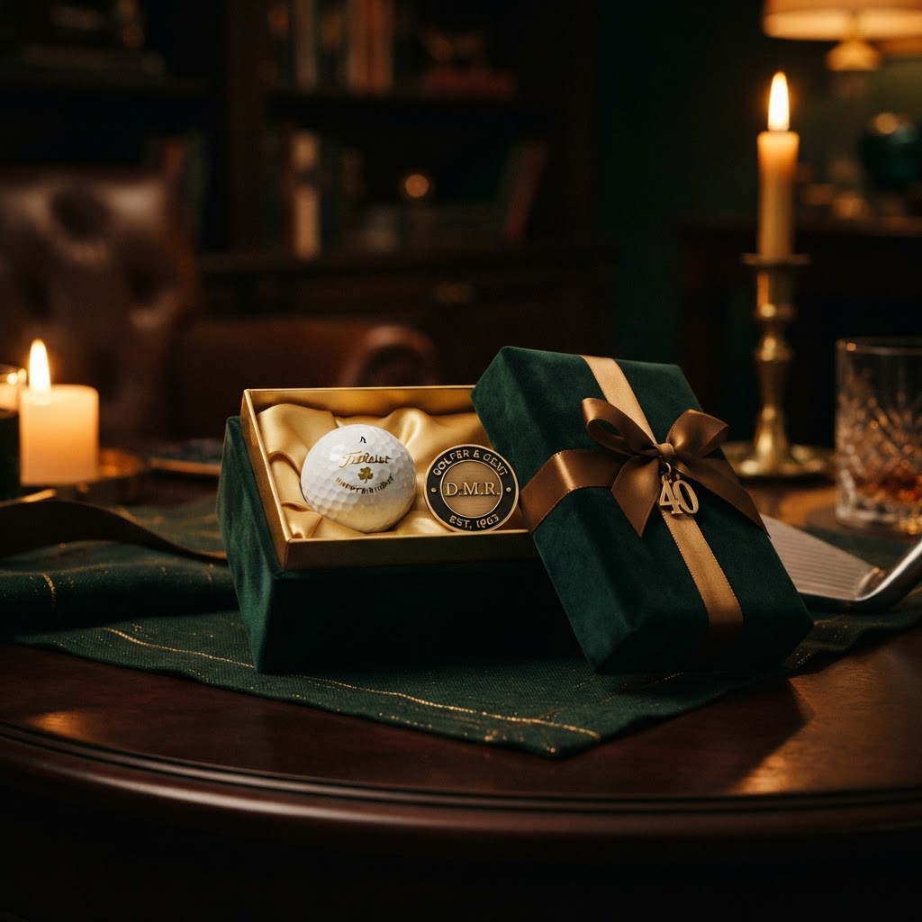 Regalo di compleanno per golfisti