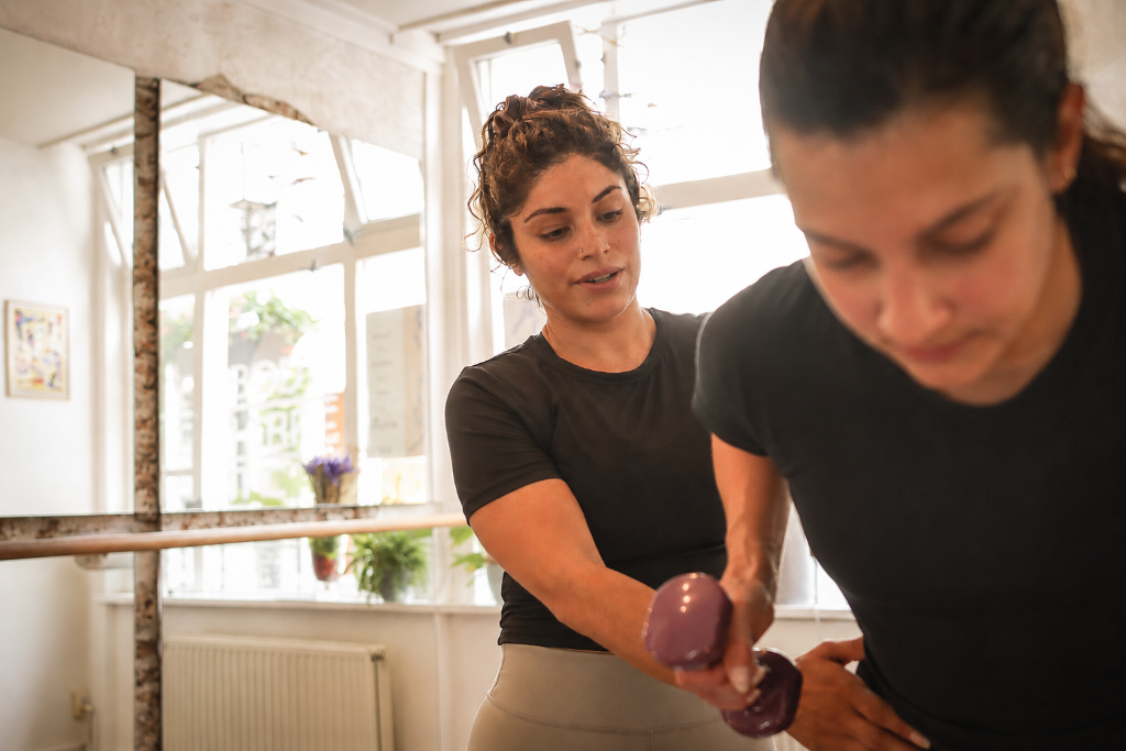 Strength training session