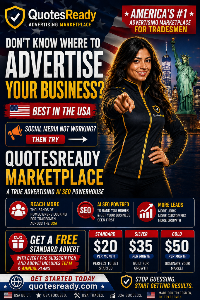 QuotesReady Marketplace - America's #1 Advertising Platform for Tradesmen