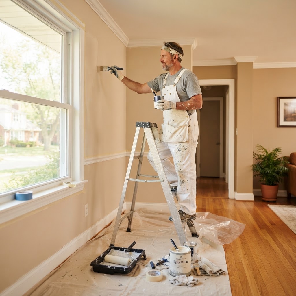 Painter pricing guide for Atlanta: rooms, houses and commercial work