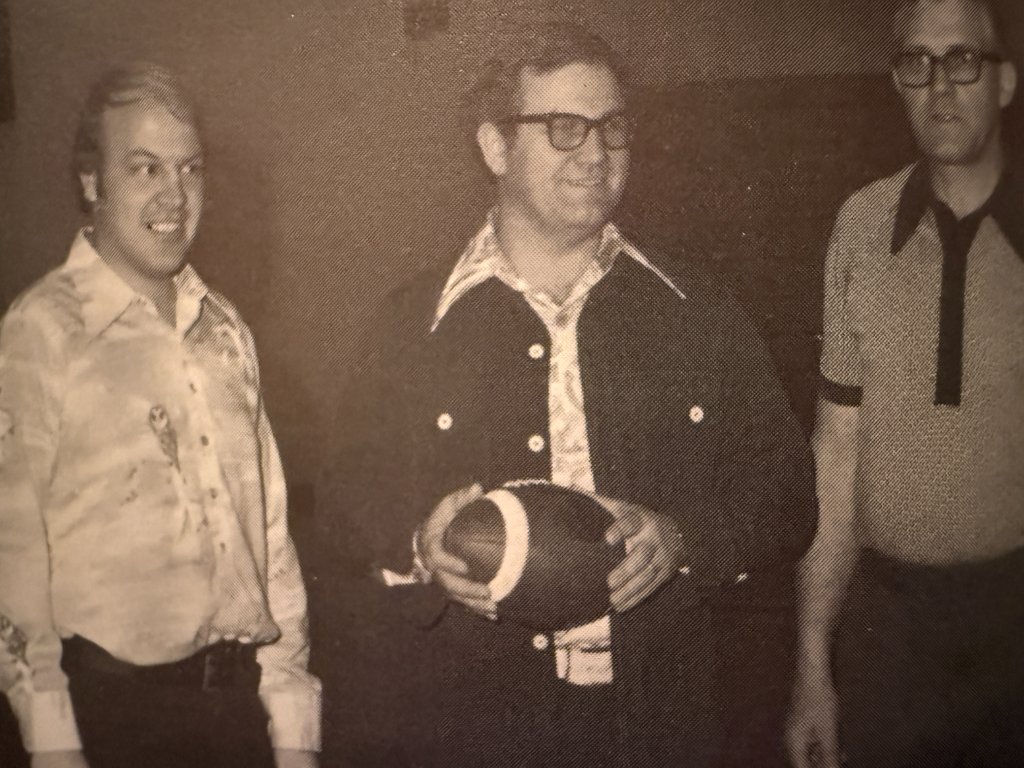Three men and a football — coaches and the game plan