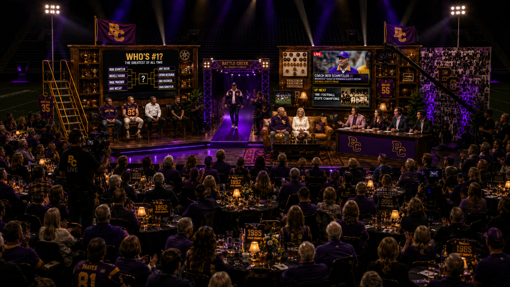 The Legacy stage render — Battle Creek 2026