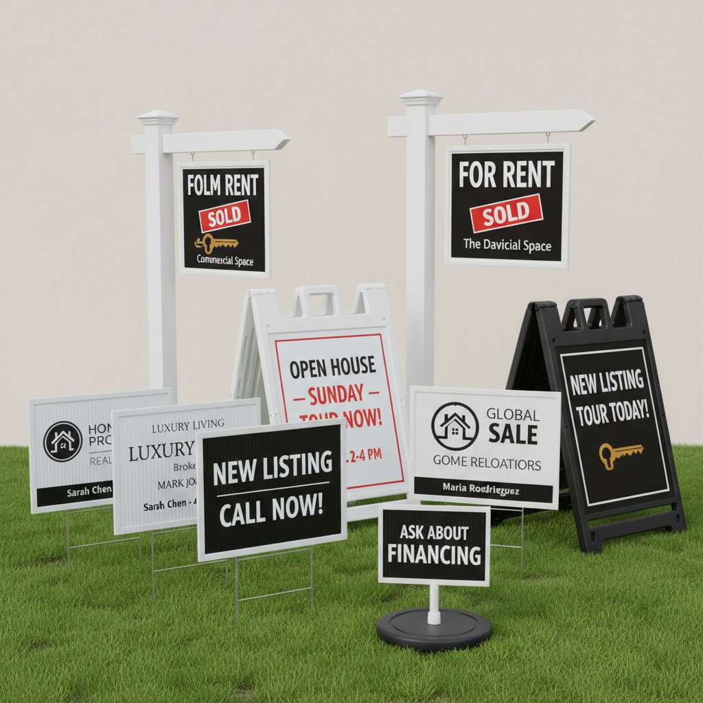 Real Estate & Portable Signage