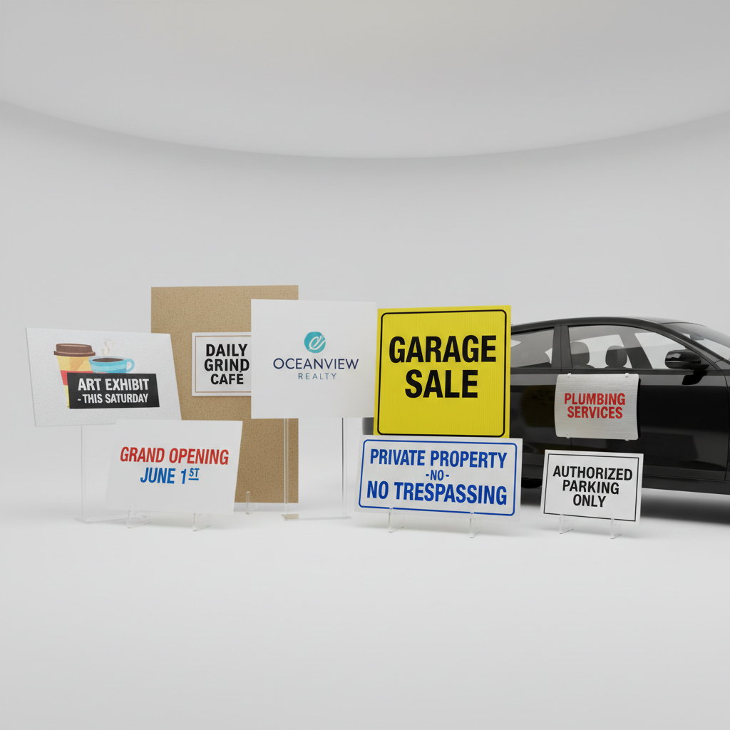 Rigid Signs & Magnets