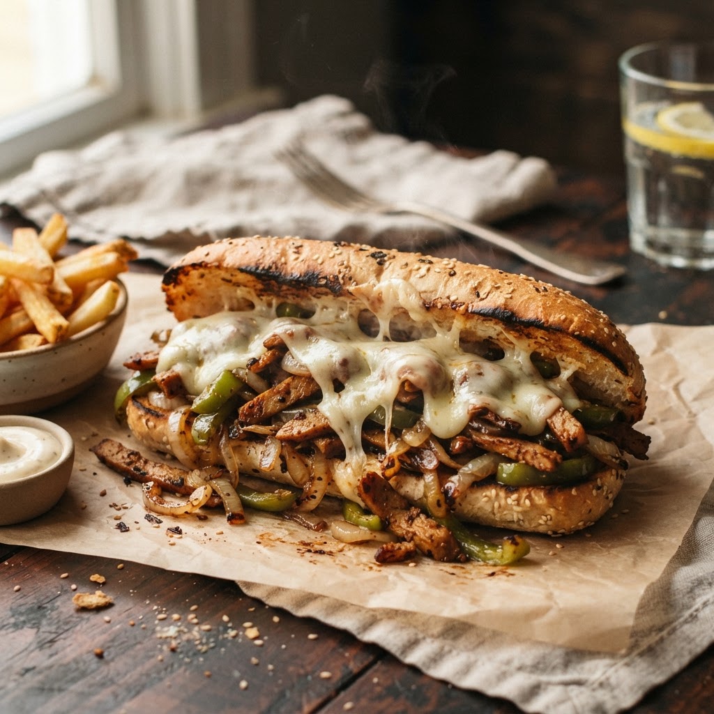 Vegan Philly Cheesesteak