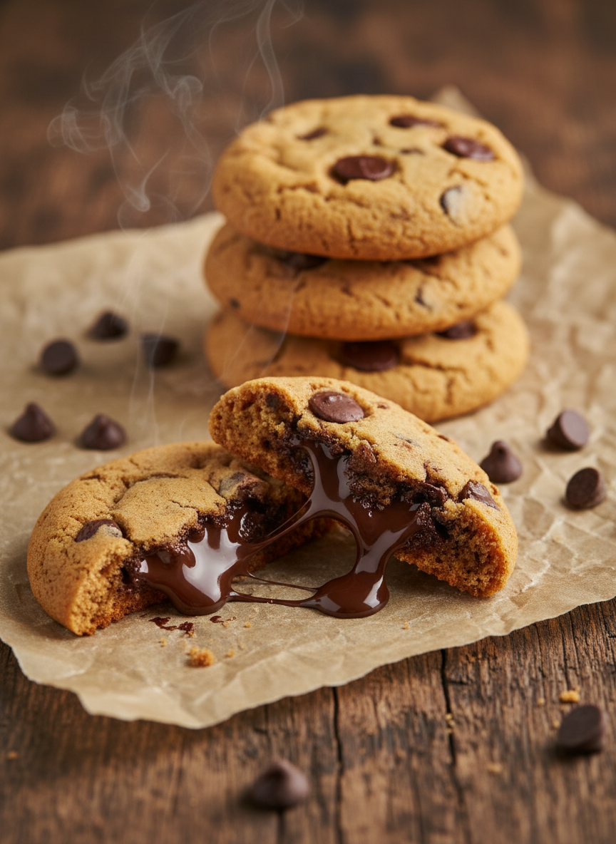 Vegan Chocolate Chip Cookies