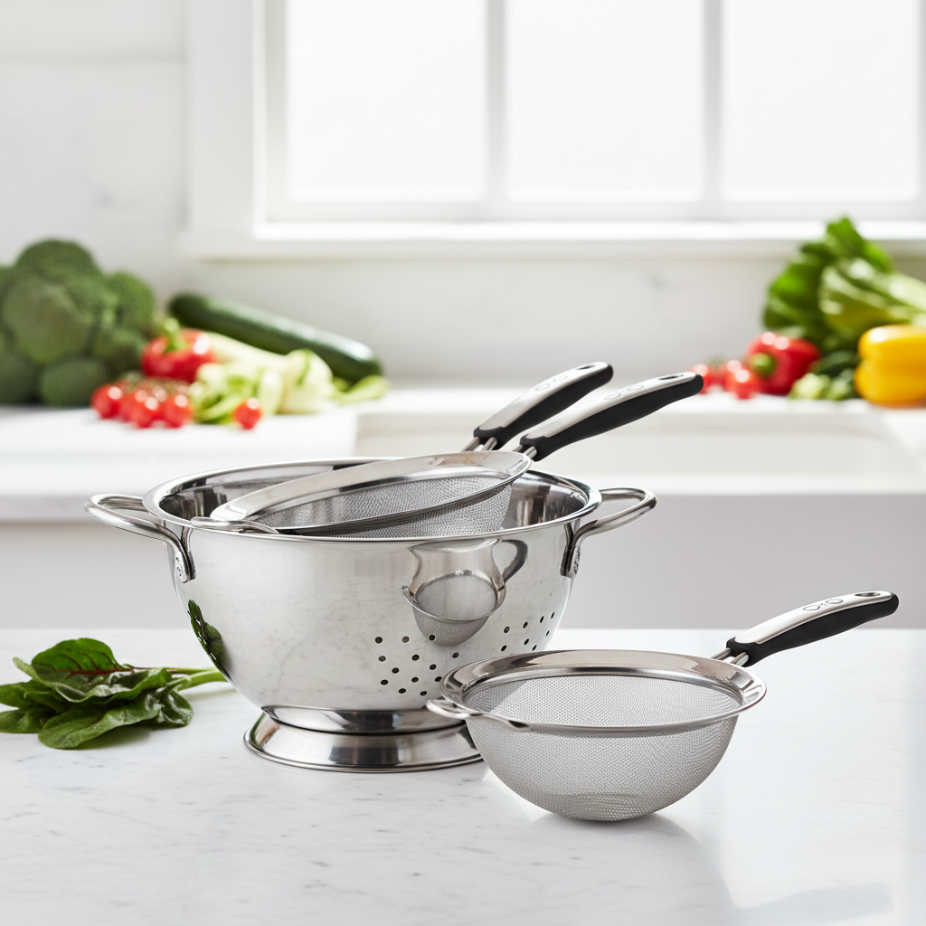 Stainless Steel Strainer Set