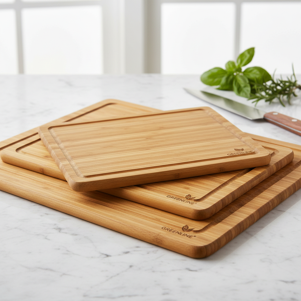 Bamboo Cutting Board Set