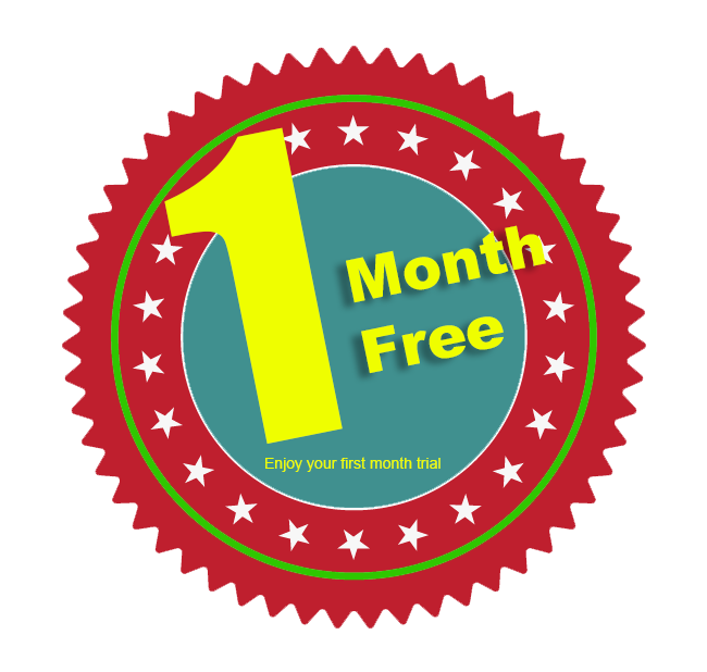 1 Month Free
