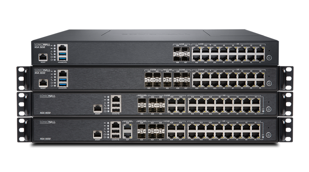 SonicWALL next-generation firewall appliances