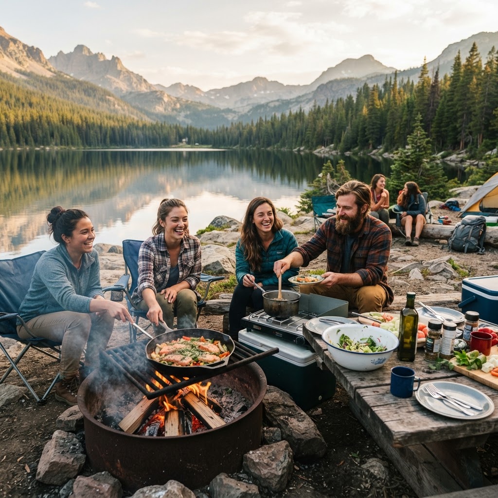 Easy Outdoor Cooking Recipes for Large Groups: Stress-Free Camping Meals