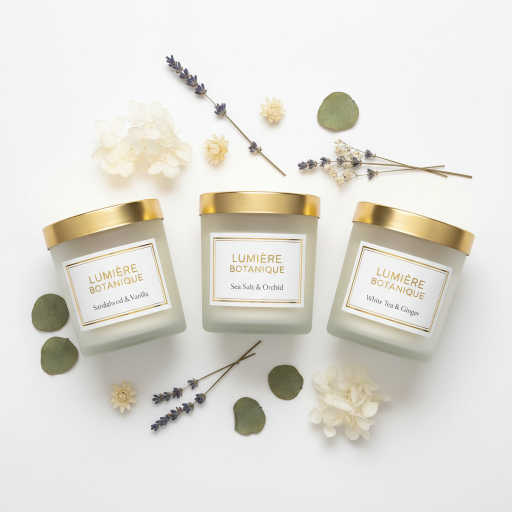 Scented Soy Candle Gift Set