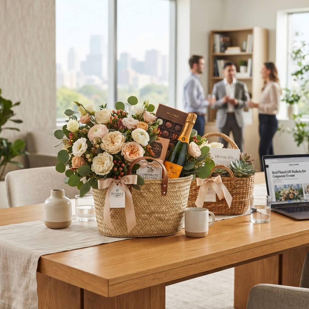 Best Floral Gift Baskets for Corporate Events