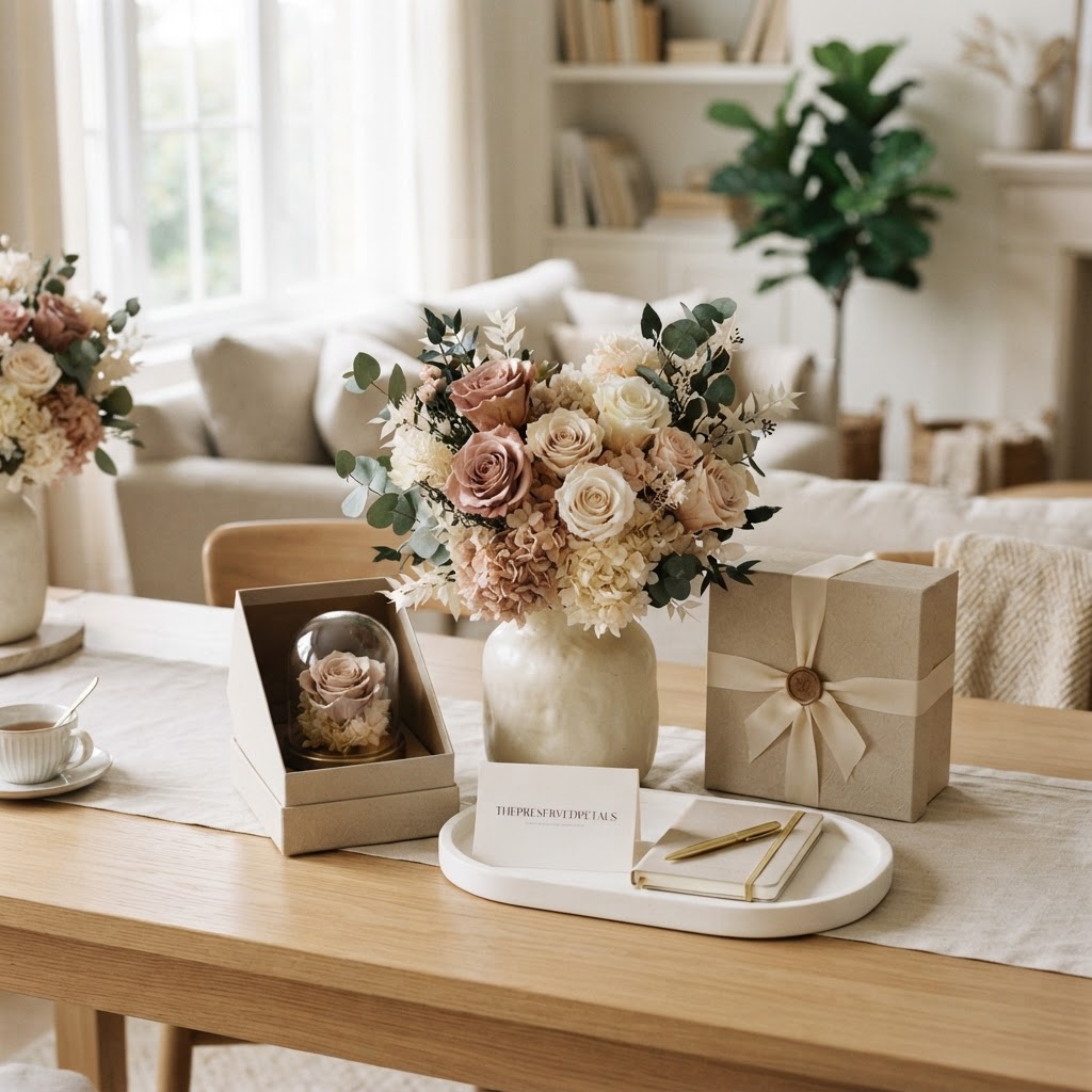 3 Stores for High-Quality Preserved Flowers