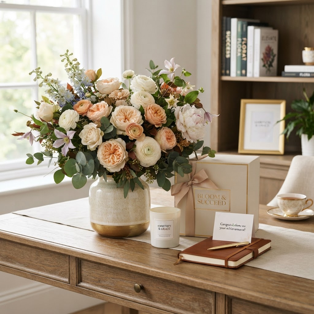 Premium Flower Gift Sets for Success & Achievement