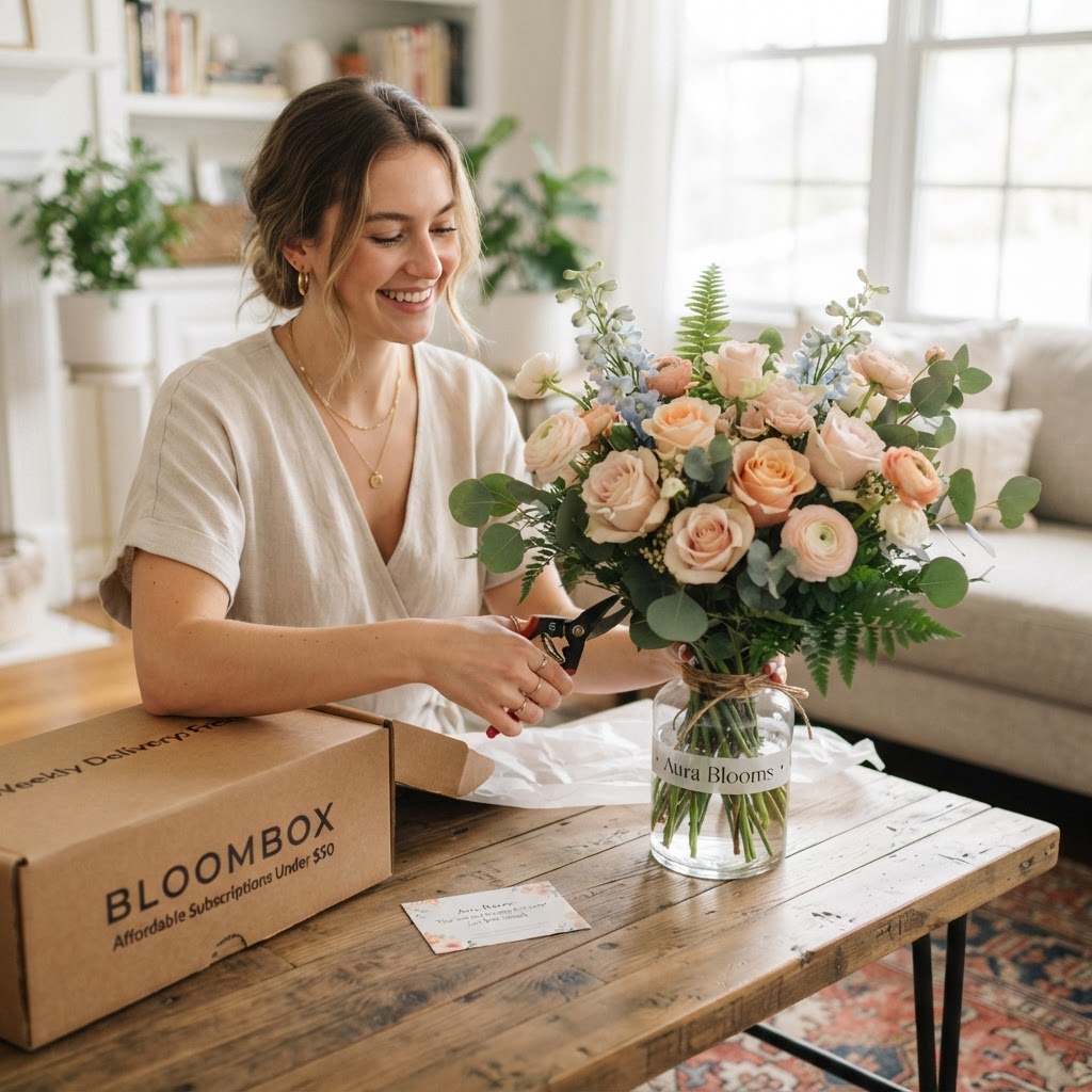 Budget Flower Subscriptions Under $50 a Month