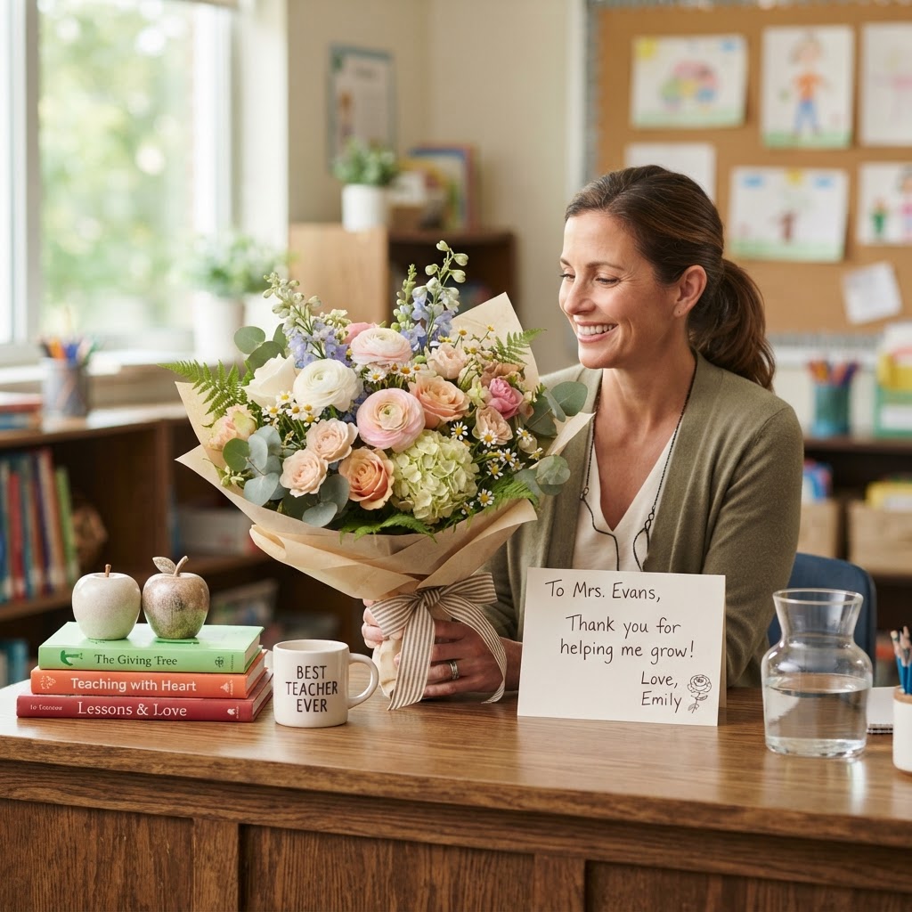 Best Flower Gift Ideas for Teacher Appreciation