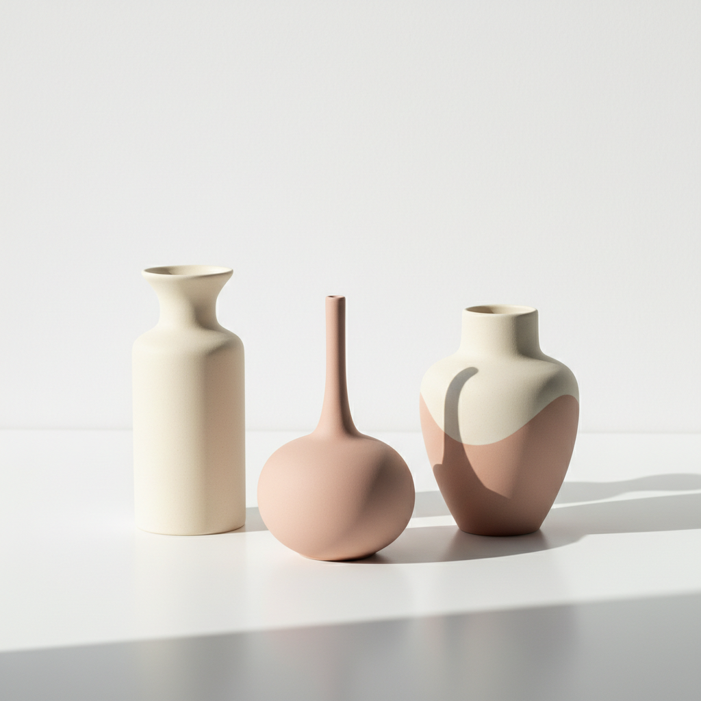 Premium Ceramic Vase Set