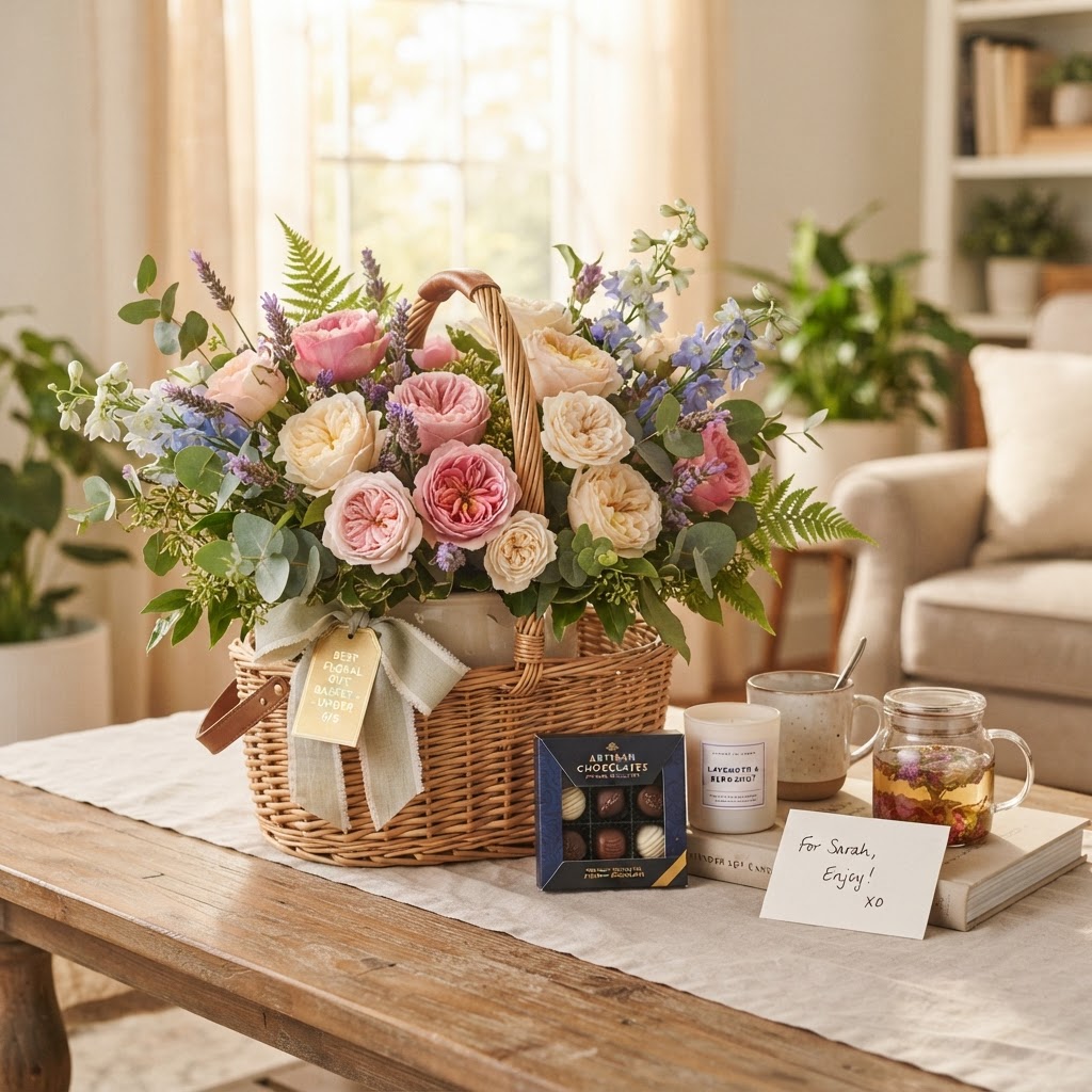 Best Floral Gift Baskets Under $75