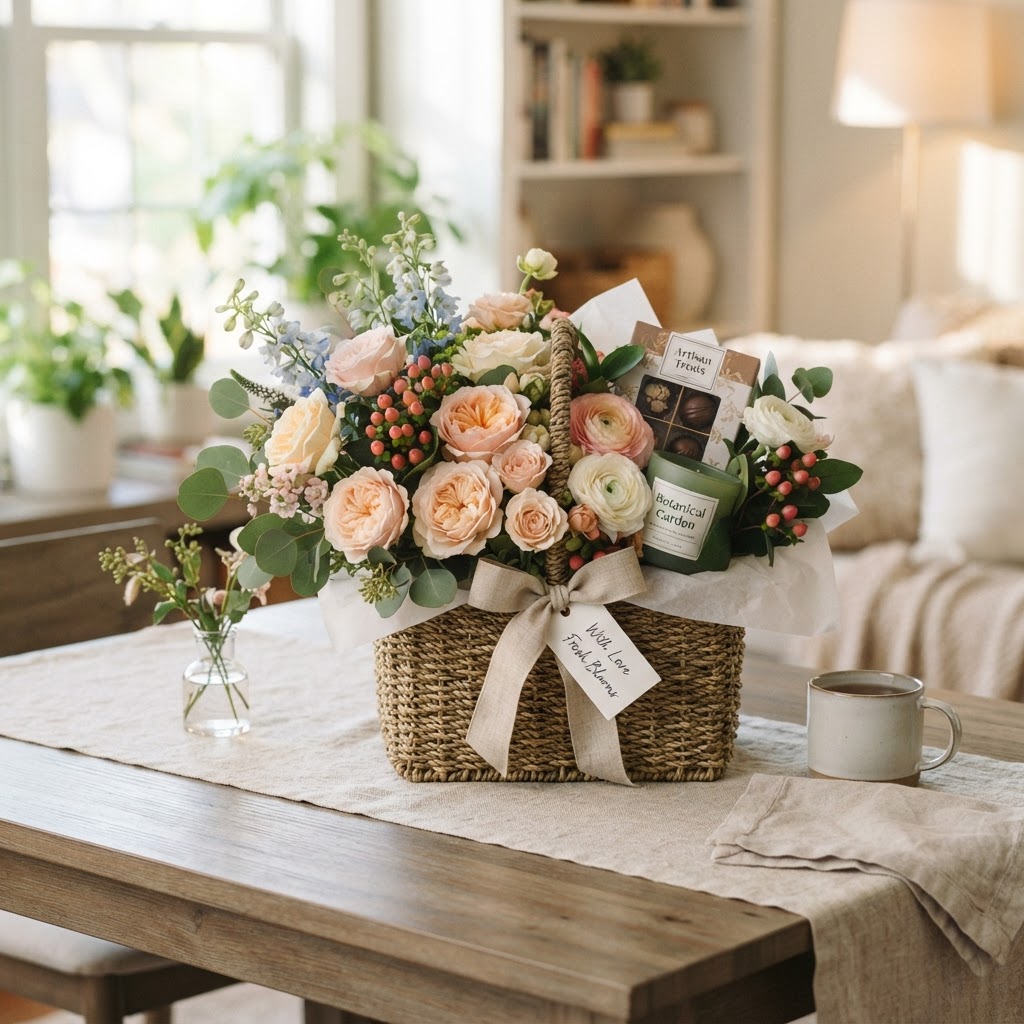 Top Luxury Floral Gift Baskets Under $100
