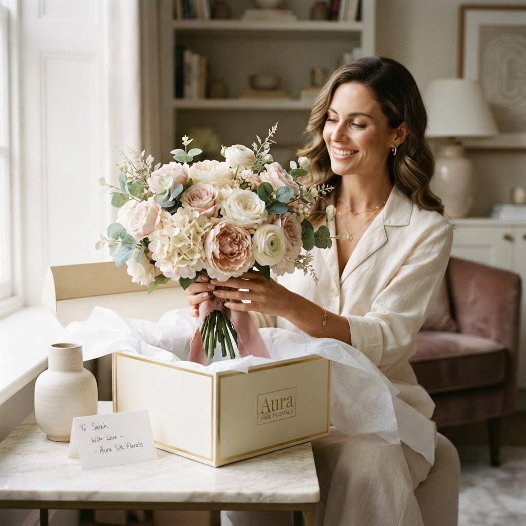 Shop Luxury Silk Flower Bouquets Online