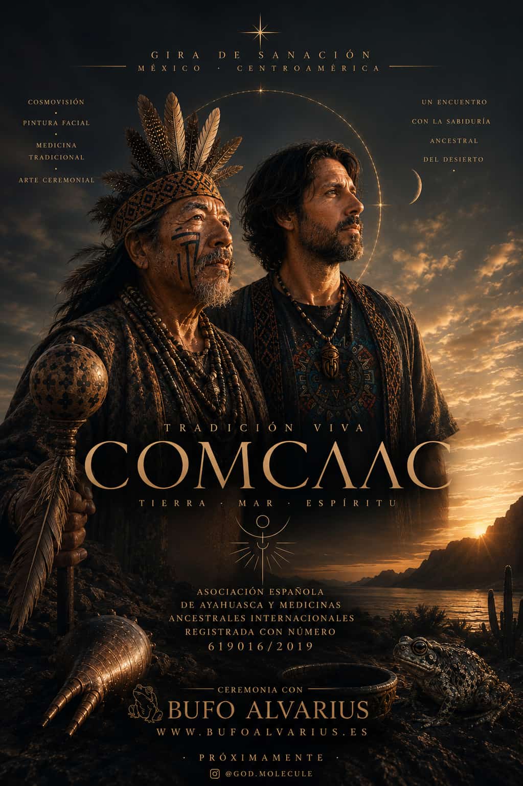 Gira de Sanación — Tradición Viva · Comcaac
