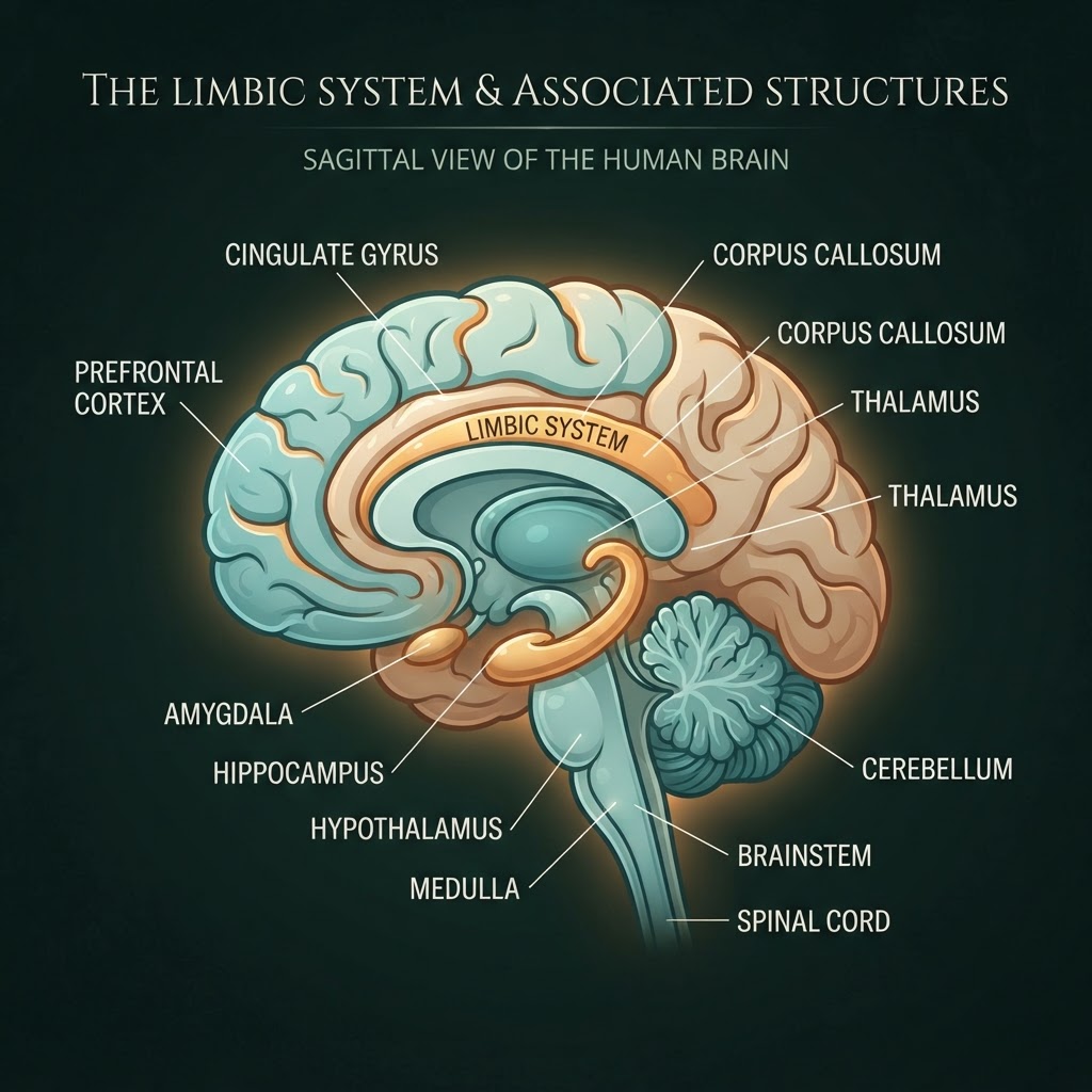 Ilustración del cerebro