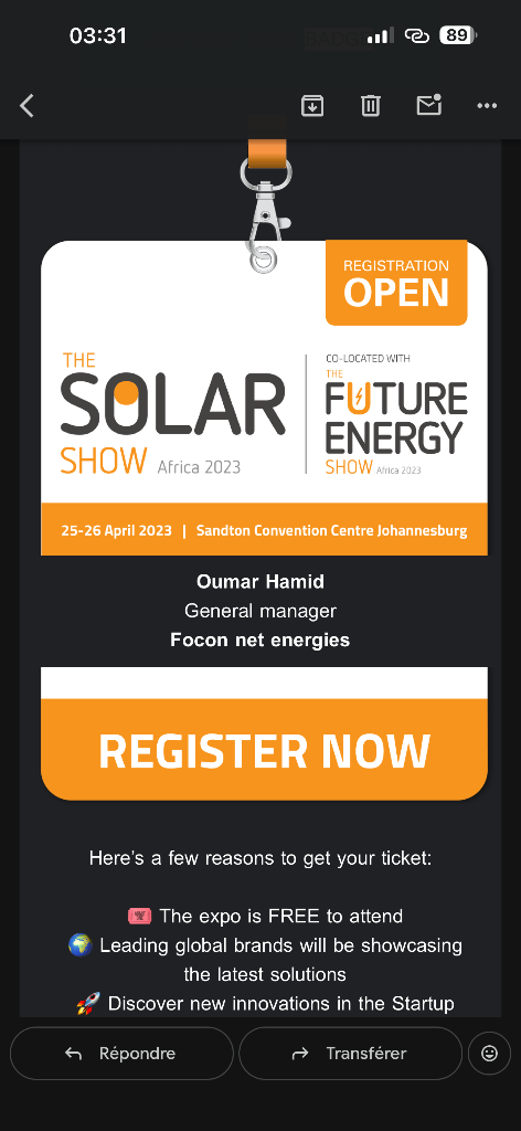 The Solar Show Africa