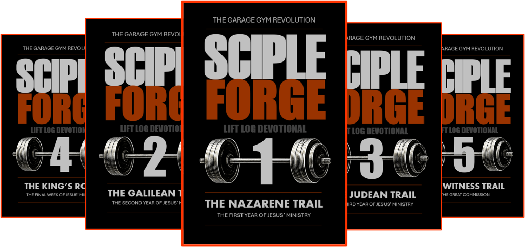 ScipleForge Lift Log Devotional book series — five volumes