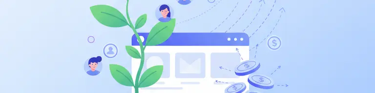 Illustration of a creator using organic posts and early engagement to grow on X