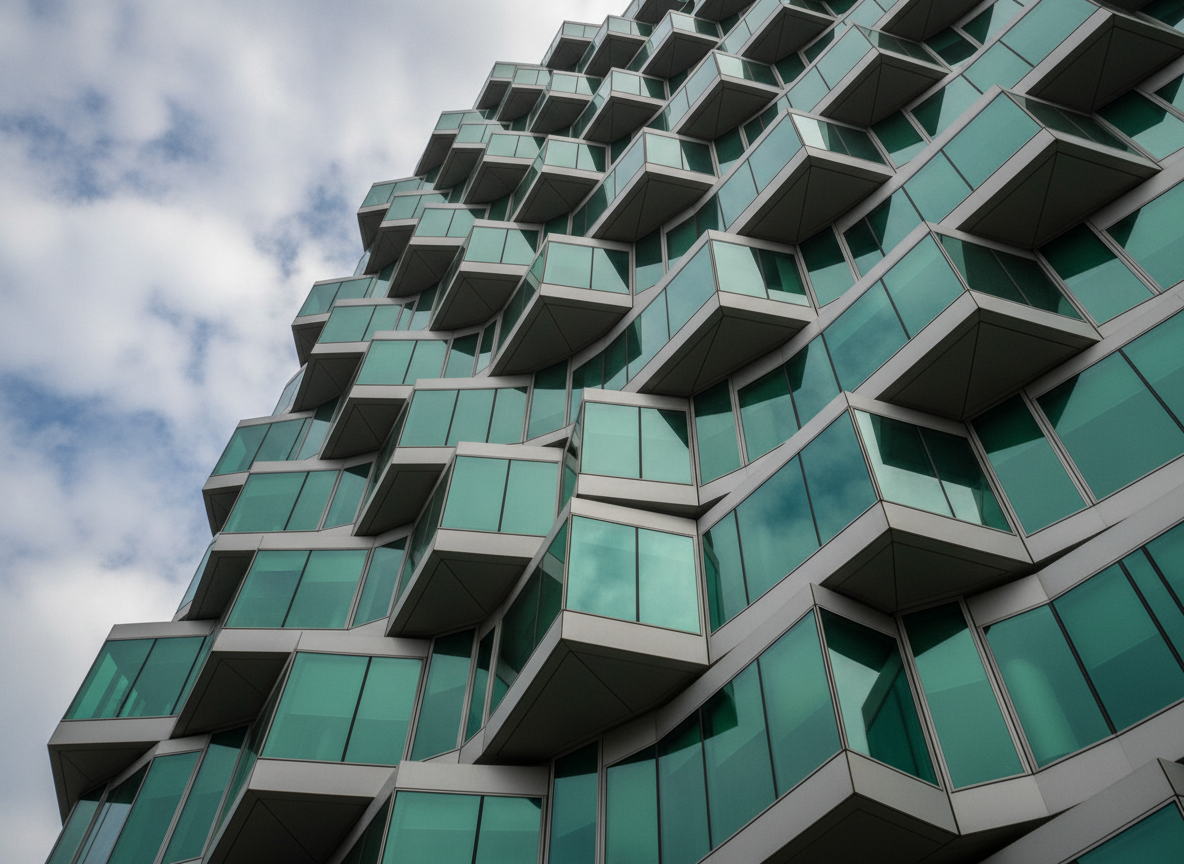 Façade d'immeuble moderne