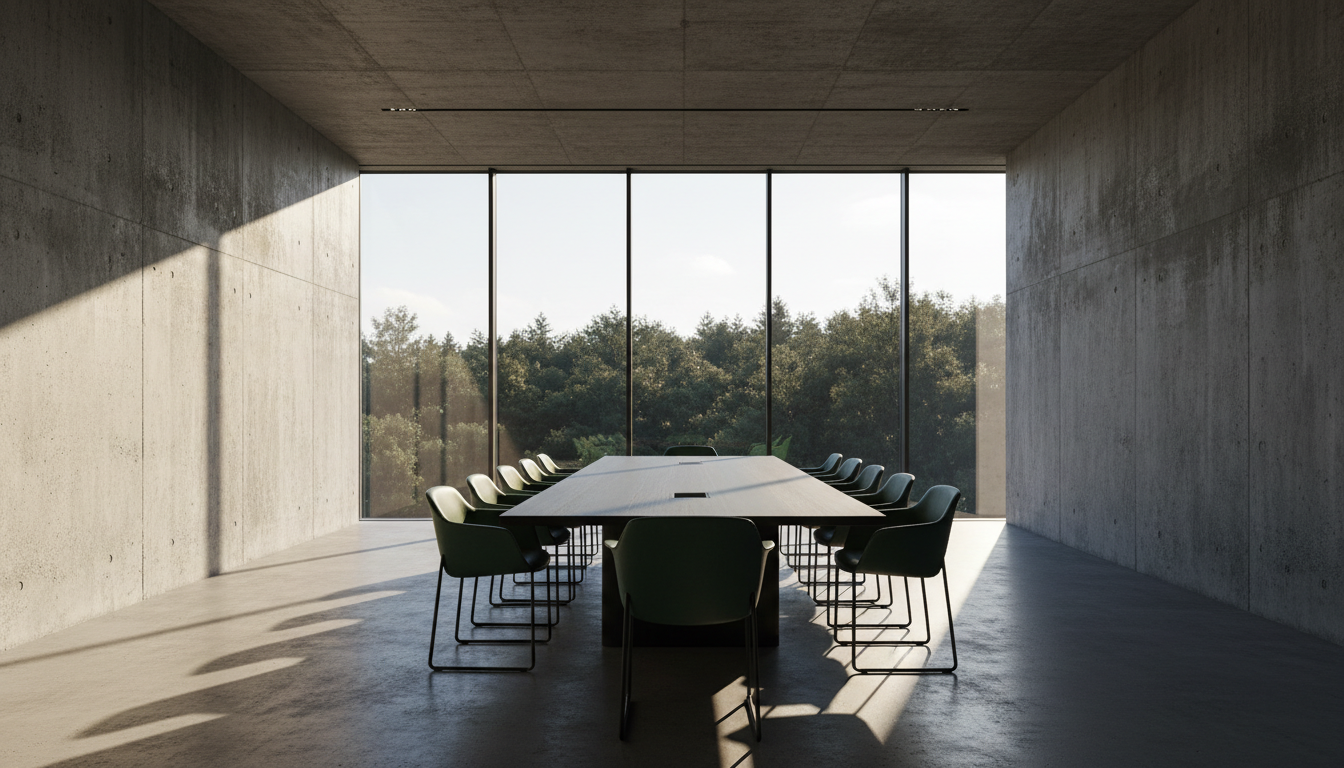 Salle de réunion moderne reflétant notre professionnalisme