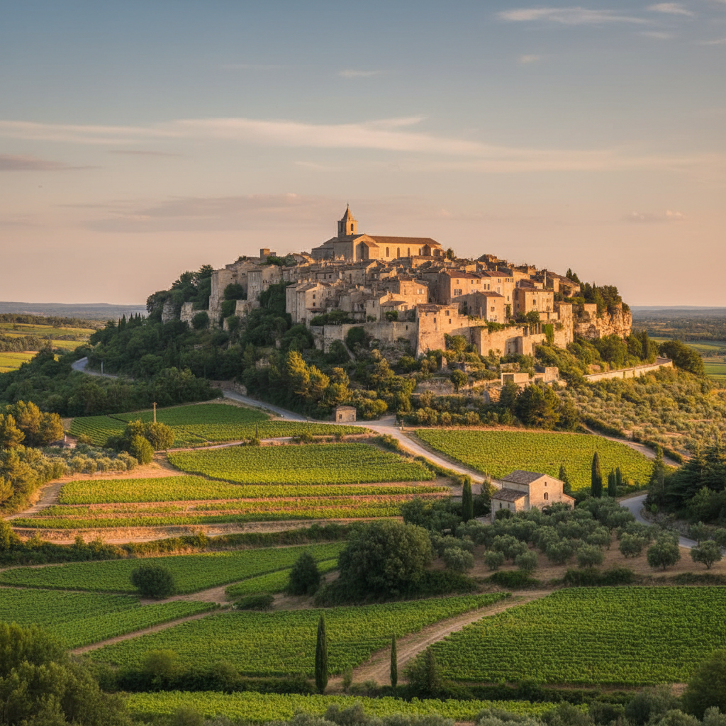 Gordes hilltop village