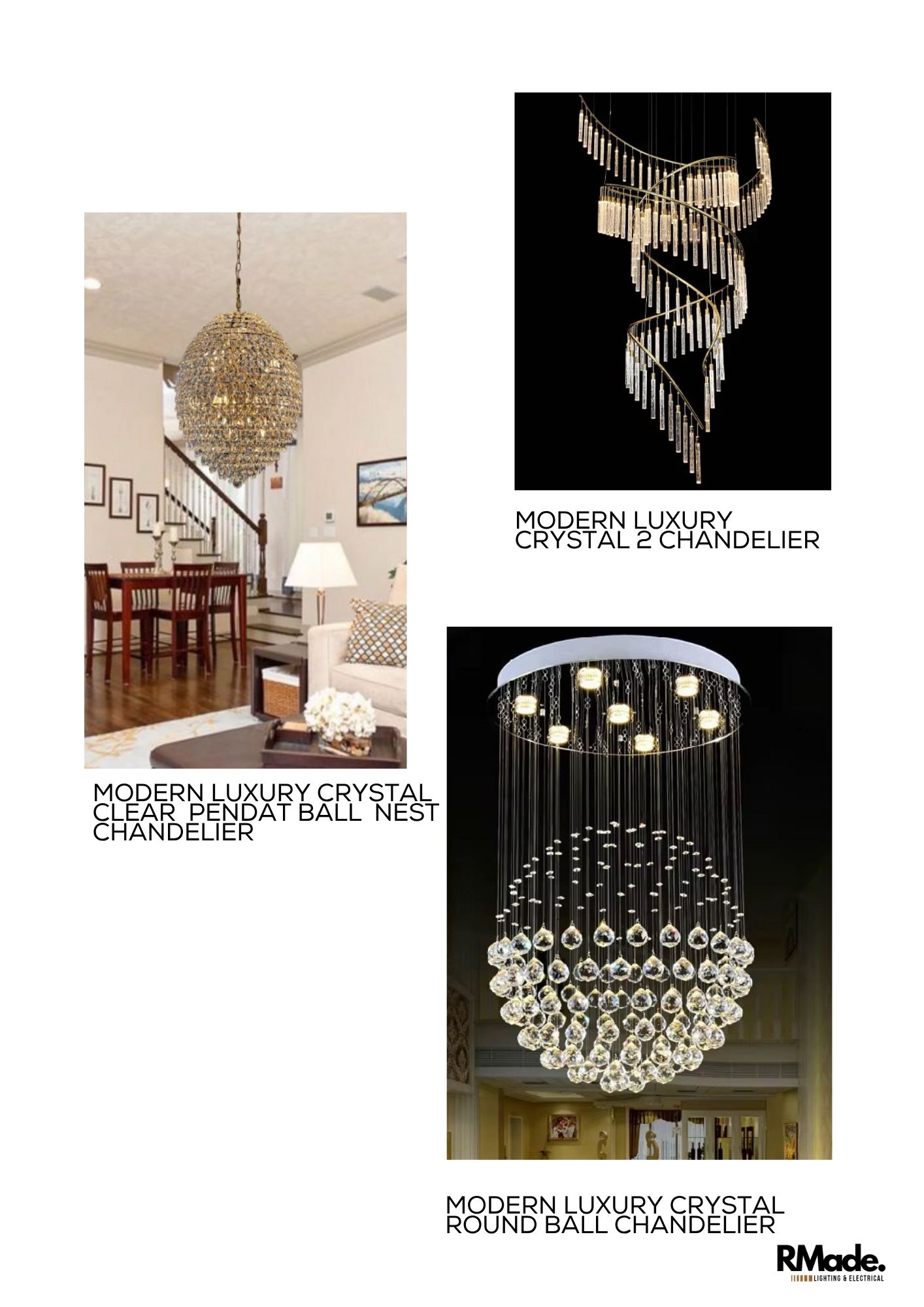 Polished Ring chandelier