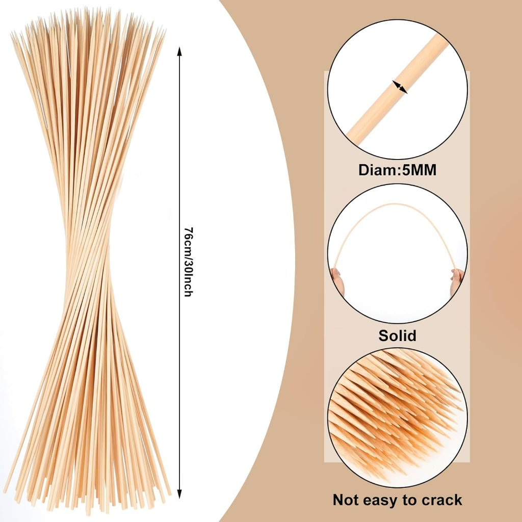 Wooden Marshmallow Sticks