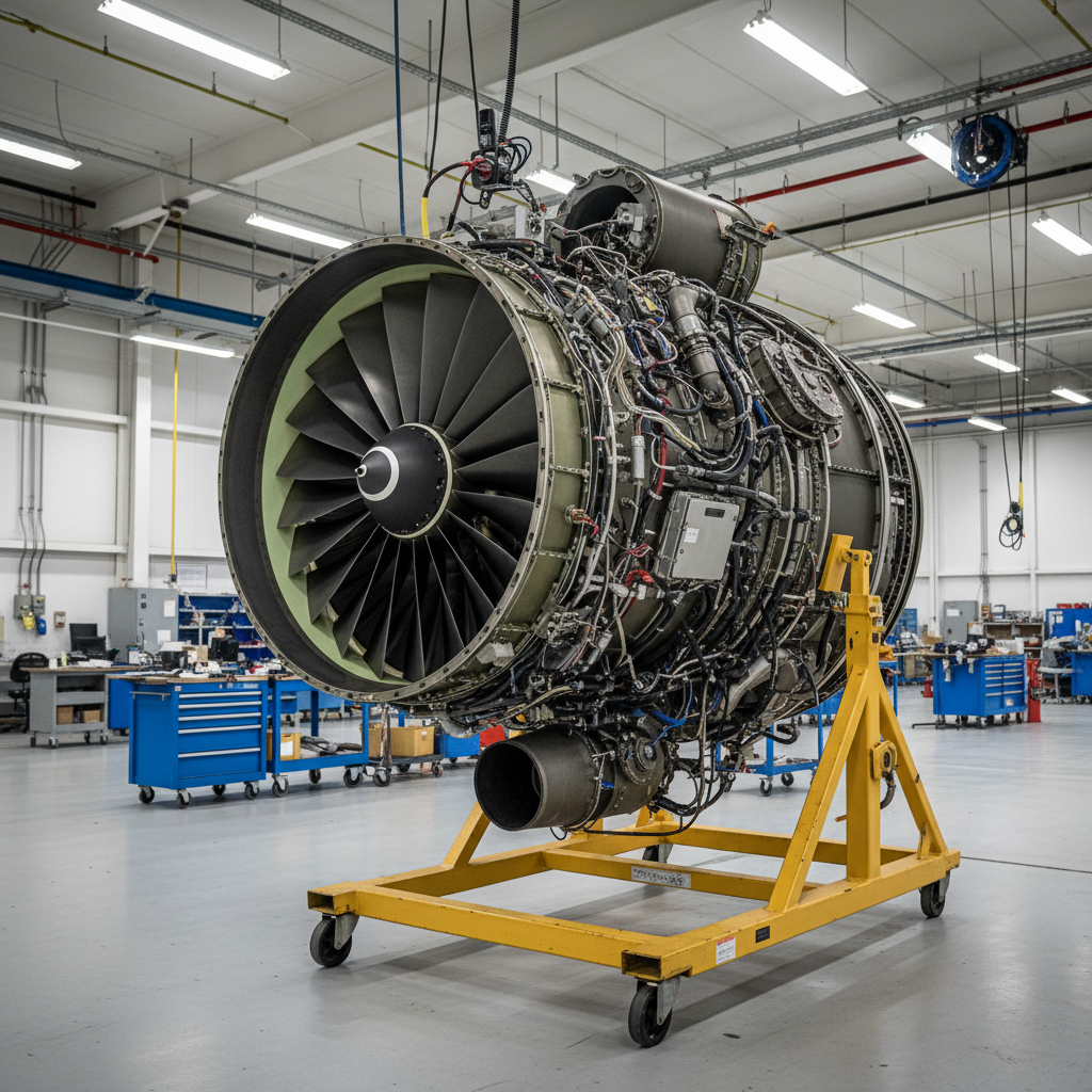 CFM56-7B Engine — Serviceable