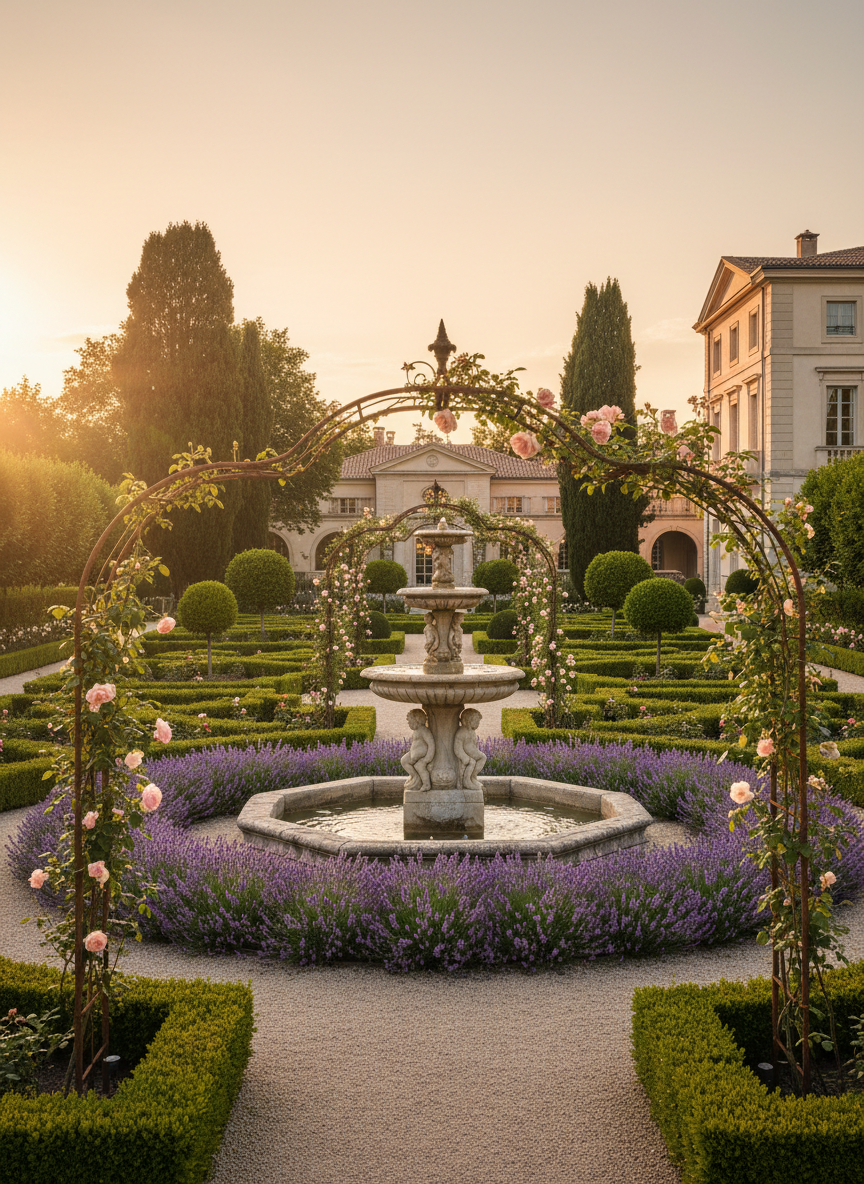 Estate Courtyard Design