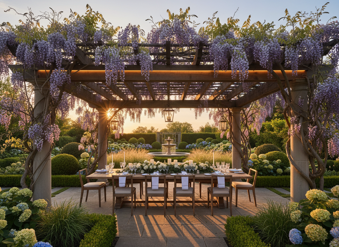 Outdoor Dining Pergola