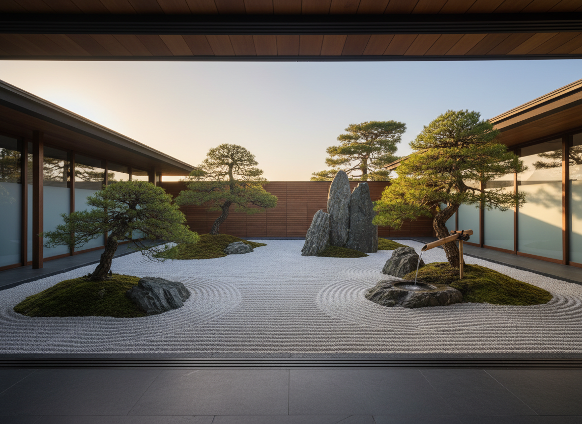 Zen Water Garden