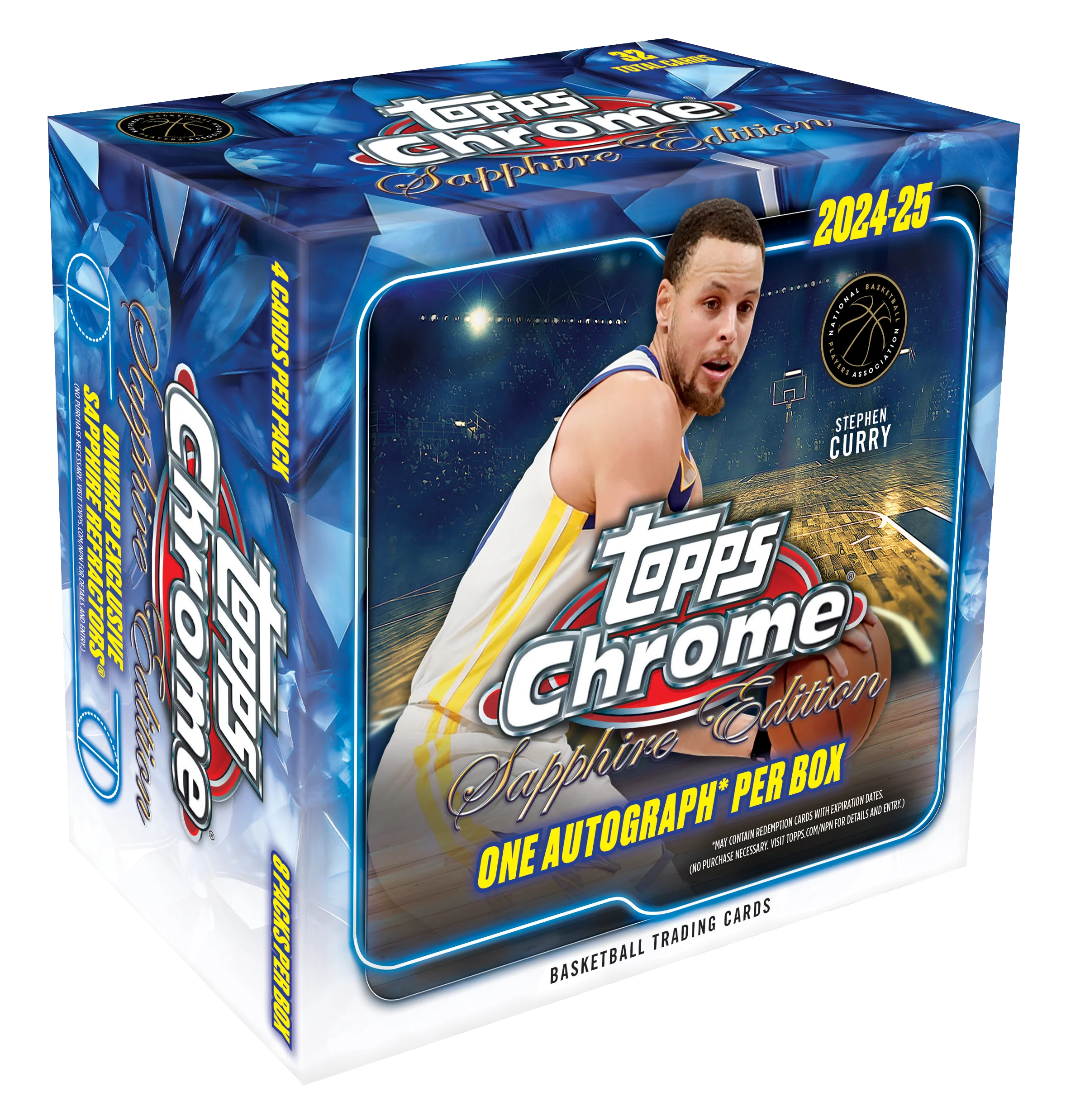 קופסת Topps Chrome Sapphire Edition 2024-25