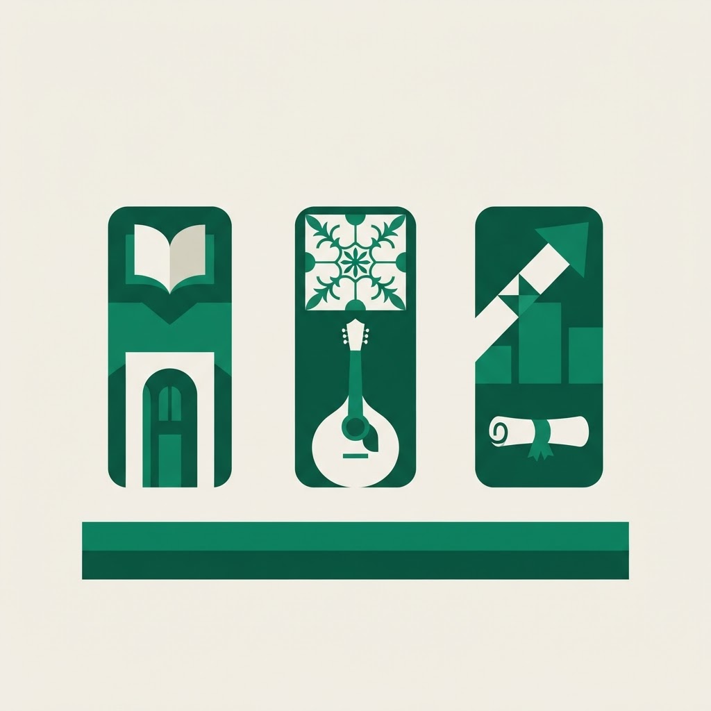 Higher Education Study Scholarships (Bolsas de Estudo para o Ensino Superior) — illustration